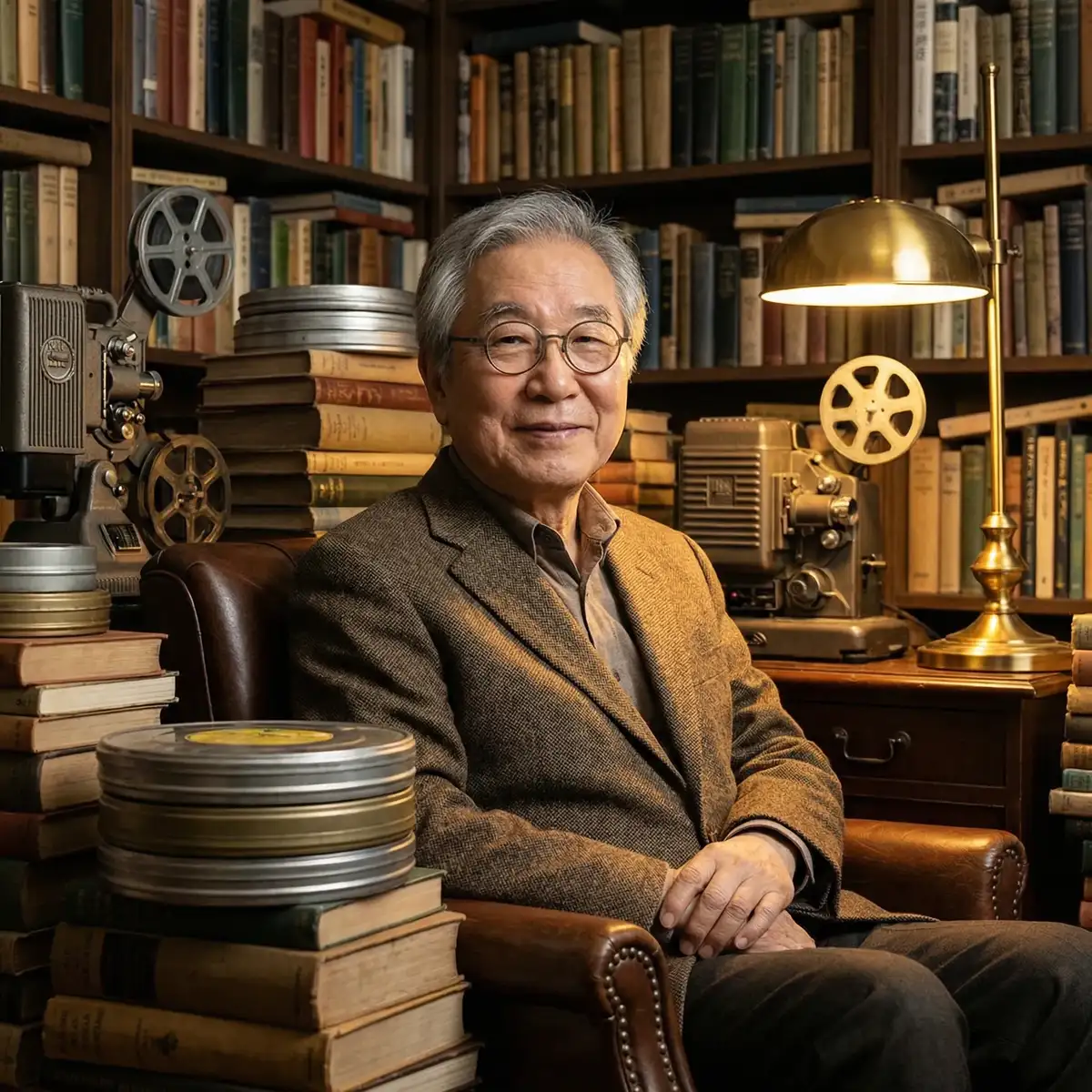 亚洲伦理片库馆长肖像 - 轻轻搞 研究学者